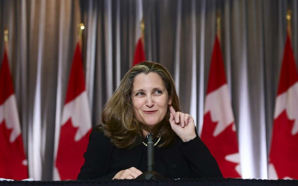 Deputy PM Freeland