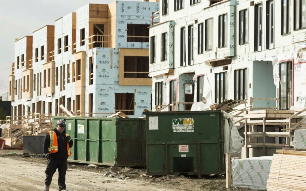 townhouses under development