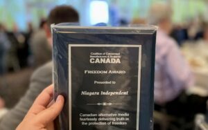 The Niagara Independent wins alternative media award