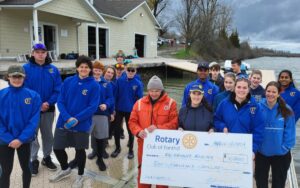 Fonthill Rotary Club awards $1,000 sponsorship to E.L. Crossley, First Ontario Performing Arts imPACt Education Series